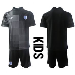 England Målvakt kläder Barn VM 2022 Hemmatröja Kortärmad (+ korta byxor)